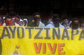 Mothers And Fathers Of The 43 Ayotzinapa Students March 10 Years After Their Disappearance