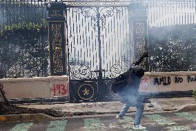 Mothers And Fathers Of The 43 Ayotzinapa Students March 10 Years After Their Disappearance