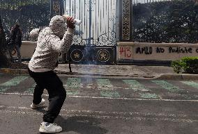 Mothers And Fathers Of The 43 Ayotzinapa Students March 10 Years After Their Disappearance