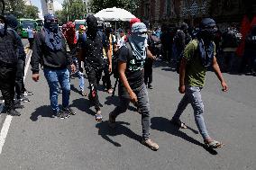 Mothers And Fathers Of The 43 Ayotzinapa Students March 10 Years After Their Disappearance