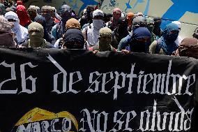 Mothers And Fathers Of The 43 Ayotzinapa Students March 10 Years After Their Disappearance