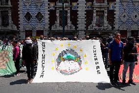 Mothers And Fathers Of The 43 Ayotzinapa Students March 10 Years After Their Disappearance