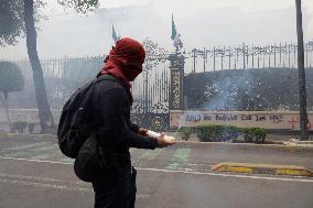 Mothers And Fathers Of The 43 Ayotzinapa Students March 10 Years After Their Disappearance