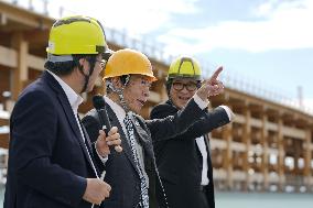 BOJ chief visits Osaka Expo site