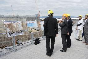 BOJ chief visits Osaka Expo site