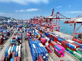 Container Terminal in Lianyungang Port