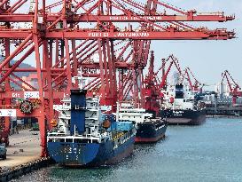 Container Terminal in Lianyungang Port