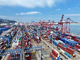 Container Terminal in Lianyungang Port