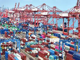 Container Terminal in Lianyungang Port