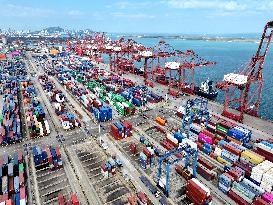 Container Terminal in Lianyungang Port