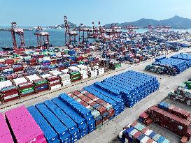 Container Terminal in Lianyungang Port