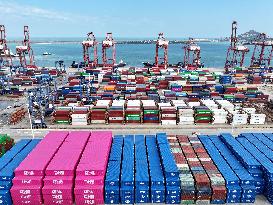 Container Terminal in Lianyungang Port