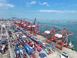 Container Terminal in Lianyungang Port