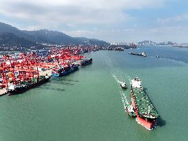 Container Terminal in Lianyungang Port