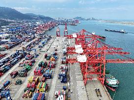 Container Terminal in Lianyungang Port