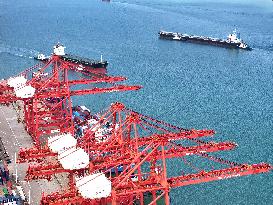 Container Terminal in Lianyungang Port