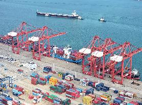 Container Terminal in Lianyungang Port