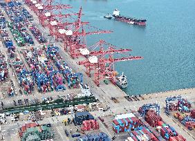 Container Terminal in Lianyungang Port