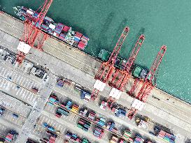 Container Terminal in Lianyungang Port