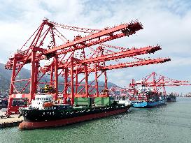 Container Terminal in Lianyungang Port