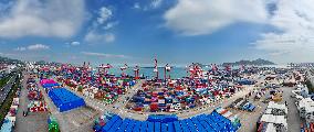 Container Terminal in Lianyungang Port