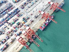 Container Terminal in Lianyungang Port