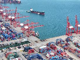 Container Terminal in Lianyungang Port