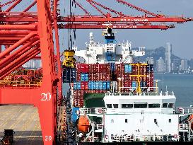 Container Terminal in Lianyungang Port