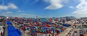 Container Terminal in Lianyungang Port