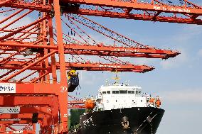 Container Terminal in Lianyungang Port