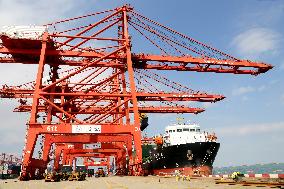 Container Terminal in Lianyungang Port