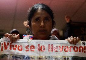 Mothers And Fathers Of The 43 Ayotzinapa Students March 10 Years After Their Disappearance