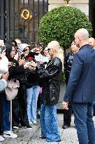 Jisoo Of Blackpink Arrives At The Ritz - Paris