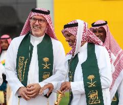 Footballer Wearing Traditional Saudi Dress - Jeddah