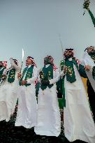 Footballer Wearing Traditional Saudi Dress - Jeddah