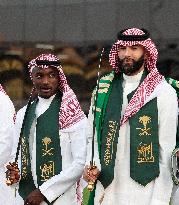 Footballer Wearing Traditional Saudi Dress - Jeddah