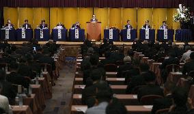 BOJ chief in Osaka