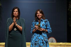 Anne Hidalgo Receives XIII Cortes de la Real Isla de Leon Award - Spain