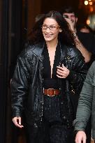 PFW - Bella Hadid Leaves The Ritz