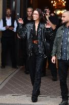 PFW - Bella Hadid Leaves The Ritz