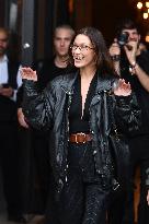 PFW - Bella Hadid Leaves The Ritz