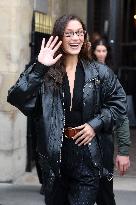 PFW - Bella Hadid Leaves The Ritz