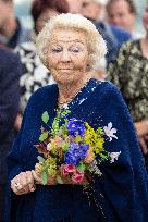 Princess Beatrix At The Reopening Of The Flour Mill - Netherlands