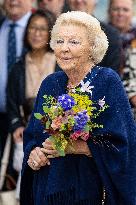 Princess Beatrix At The Reopening Of The Flour Mill - Netherlands