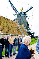 Princess Beatrix At The Reopening Of The Flour Mill - Netherlands