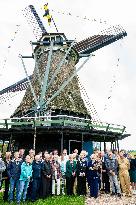 Princess Beatrix At The Reopening Of The Flour Mill - Netherlands