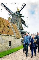 Princess Beatrix At The Reopening Of The Flour Mill - Netherlands