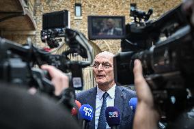 French Justice Minister Didier Migaud visits Paris-la-Sante prison in Paris FA