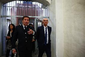 French Justice Minister Migaud Visits Paris-La-Sante Prison - Paris