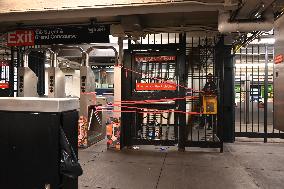 45-year-old Man Stabbed In The Chest At MTA Subway Train Station In Mott Haven Section Of Bronx New York